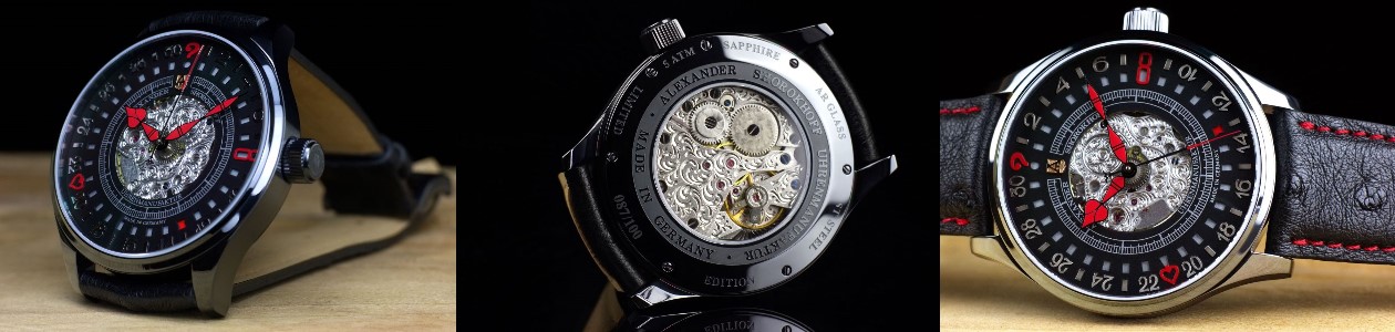 elegantné pánske hodinky ALEXANDER SHOROKHOFF model VINTAGE