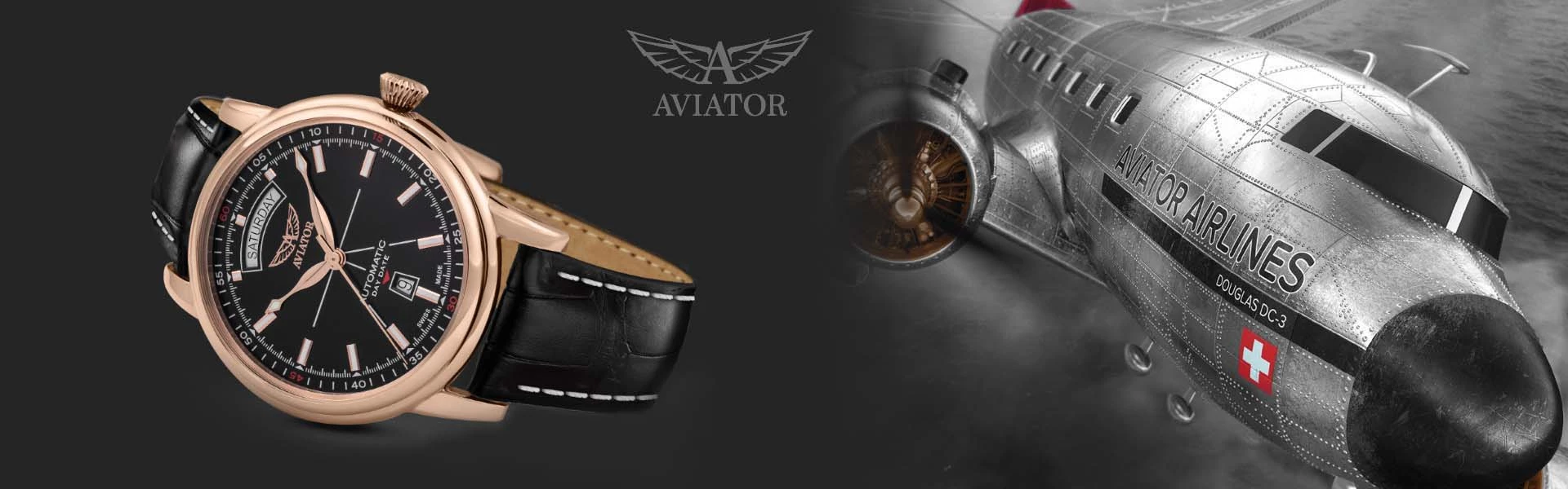 Hodinky AVIATOR DOUGLAS