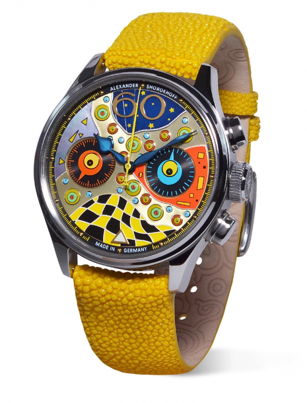 náramkové hodinky ALEXANDER SHOROKOHFF model Crazy Eyes AS.LCD-CRS01