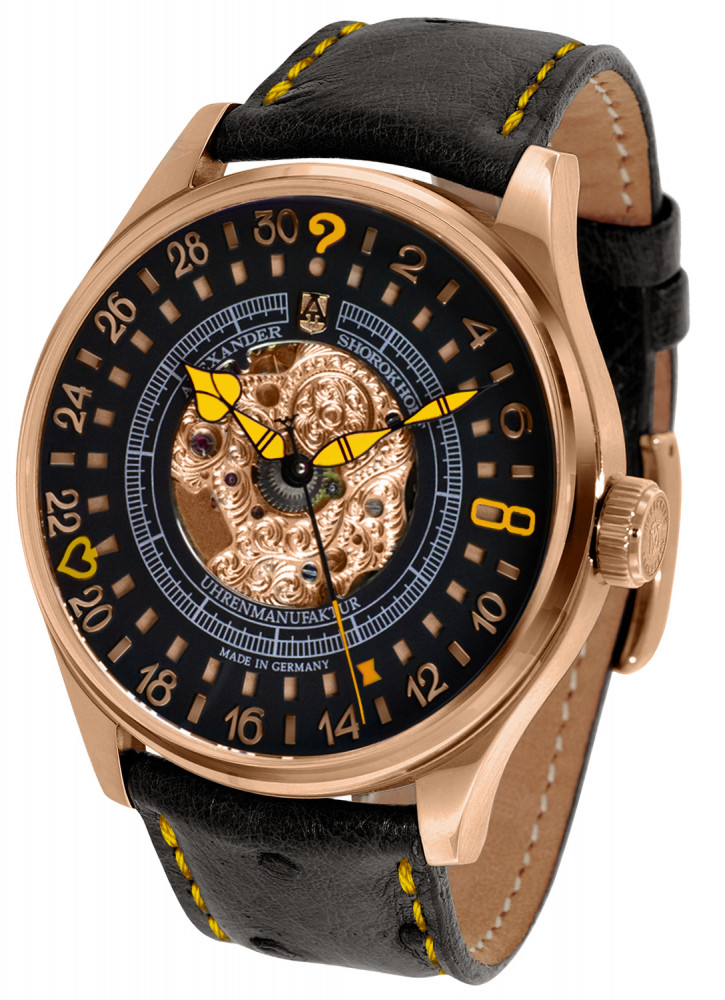 pánske hodinky ALEXANDER SHOROKHOFF mode LUCKY 8-2 AS.V3.02-GY