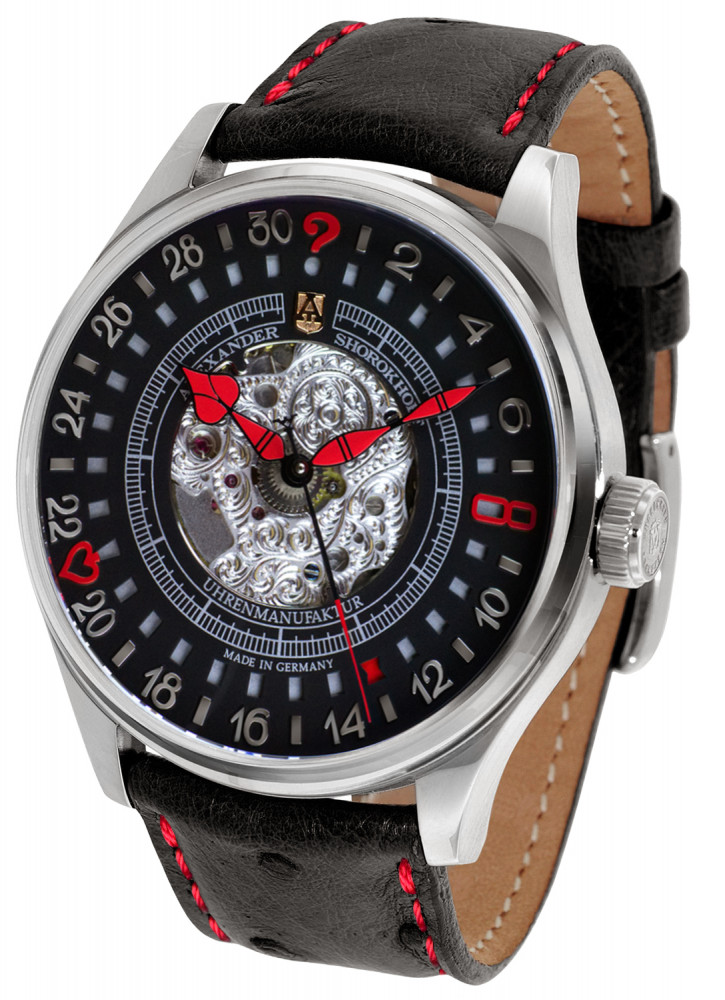 pánske hodinky ALEXANDER SHOROKHOFF model LUCKY 8-2 AS.V3.02-R