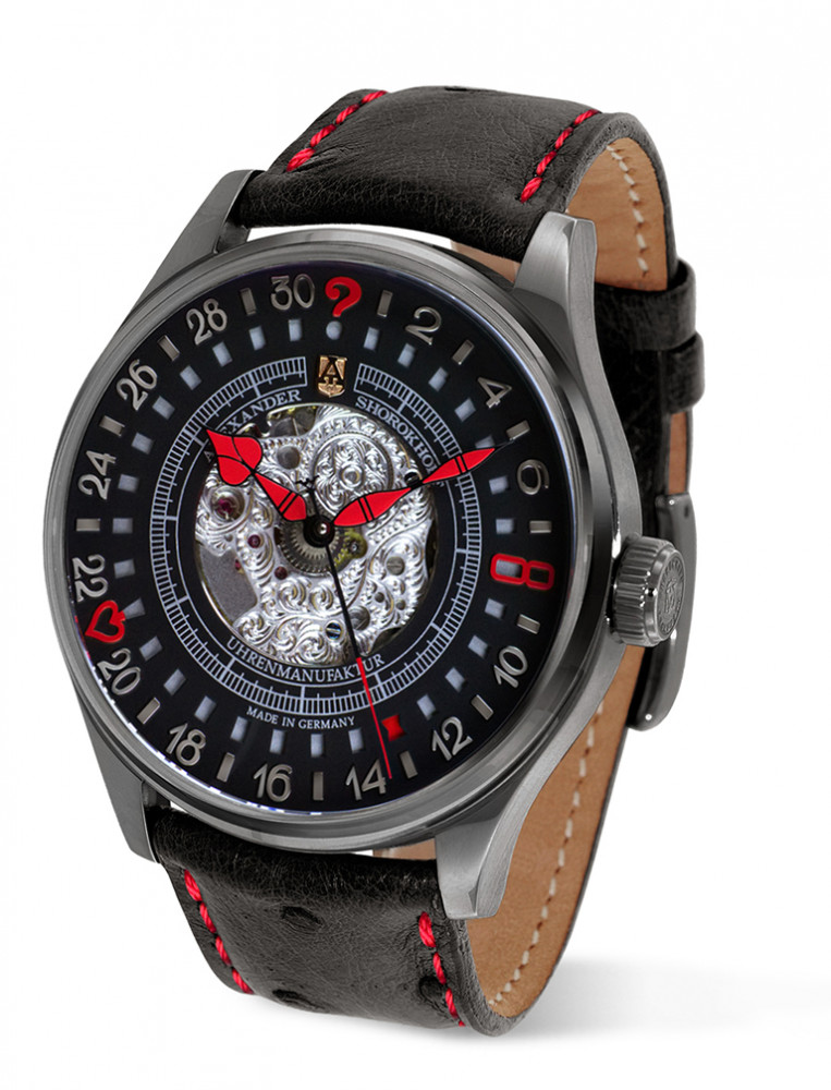 pánske hodinky ALEXANDER SHOROKHOFF model LUCKY 8-2  AS.V3.02-BR