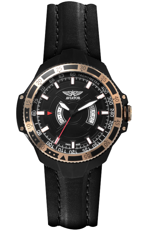 pánske hodinky AVIATOR model MIG-29 GMT M.1.01.6.002.4