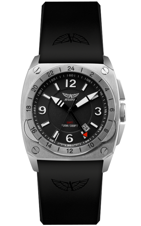 pánske hodinky AVIATOR model MIG-29 GMT M.1.12.0.050.6