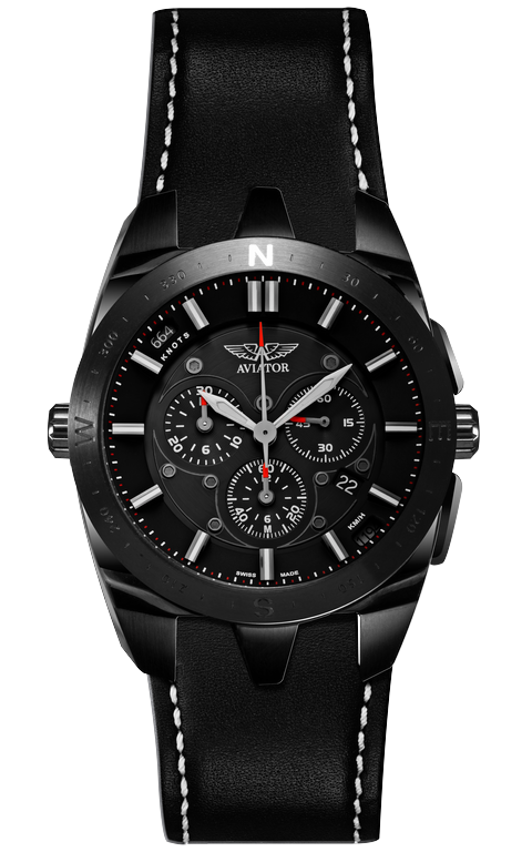 pánske hodinky AVIATOR model MIG-29 chrono M.2.03.5.008.4