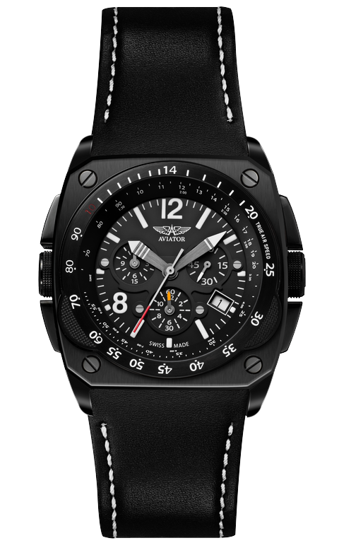 pánske hodinky AVIATOR model MIG-29 chrono M.2.04.5.009.4