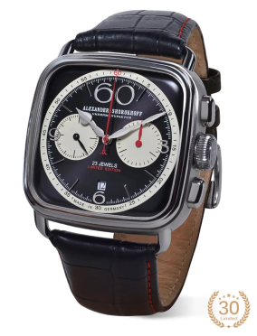 pánske hodinky ALEXANDER SHOROKHOFF model SQUARE&ROUND AS.SR01-4