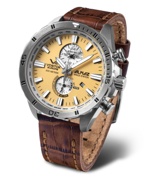 pnske hodinky Vostok-Europe ALMAZ multifunctional line YM8J-320A655