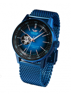 pnske hodinky Vostok-Europe GAZ-14 Limouzine automatic, open balance NH38-560D603B