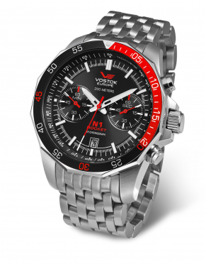pánske hodinky Vostok-Europe N-1 ROCKET chrono line 6S21/2255295B