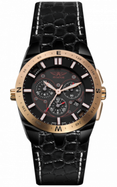 pánske hodinky AVIATOR model MIG-29 chrono M.2.03.6.009.4