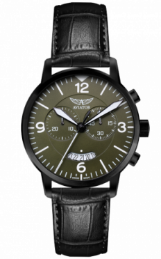pnske hodinky AVIATOR model Airacobra Chrono V.2.13.5.076.4