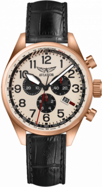 pnske hodinky AVIATOR model Airacobra P45 Chrono V.2.25.2.173.4