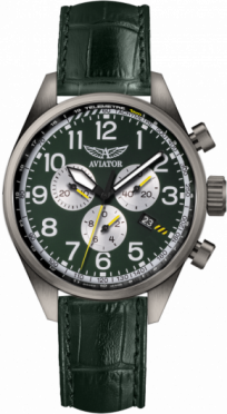 pánske hodinky AVIATOR model Airacobra P45 Chrono V.2.25.7.171.4