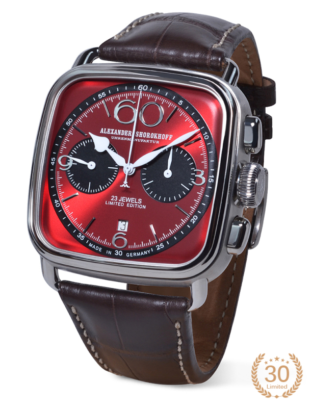 pánske hodinky ALEXANDER SHOROKHOFF model SQUARE&ROUND AS.SR01-6