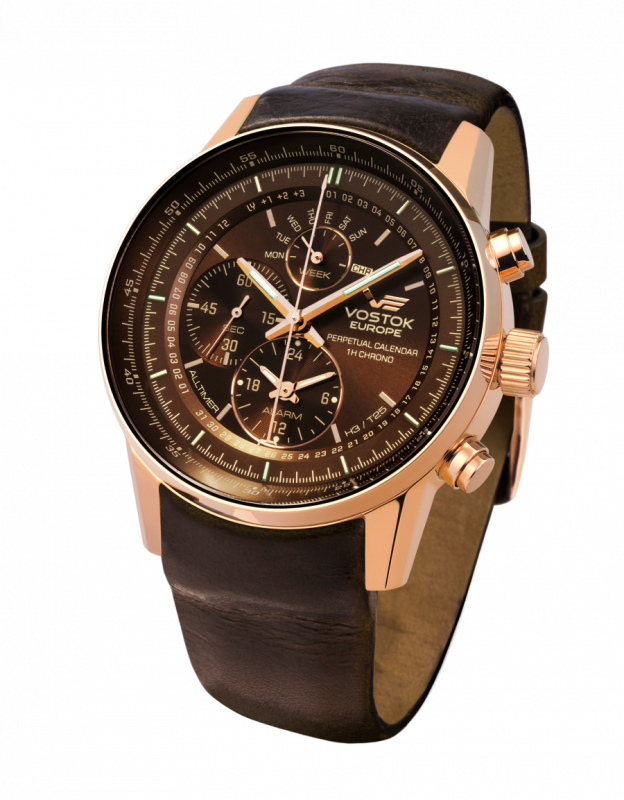 pánske hodinky Vostok-Europe GAZ-14 Limouzine tritium all timer YM86-565B288