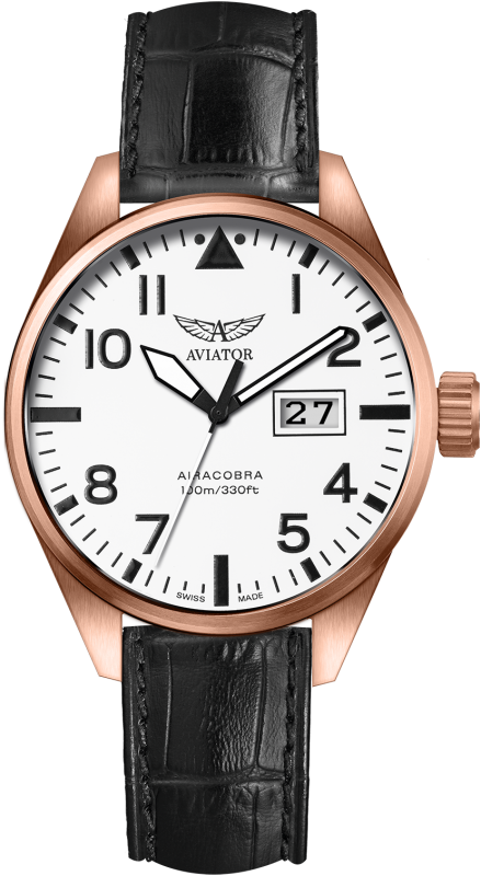 pánske hodinky AVIATOR model Airacobra P42  V.1.22.2.152.4